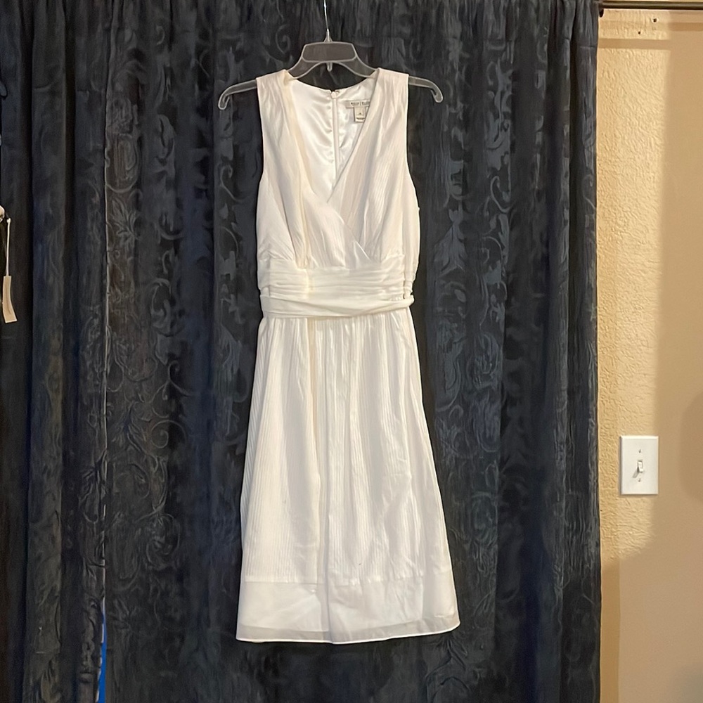 White dress.